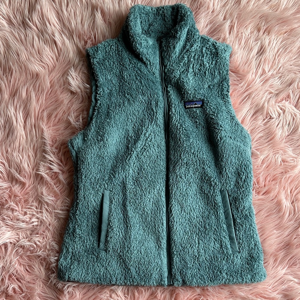 Patagonia Turquoise Fleece Vest